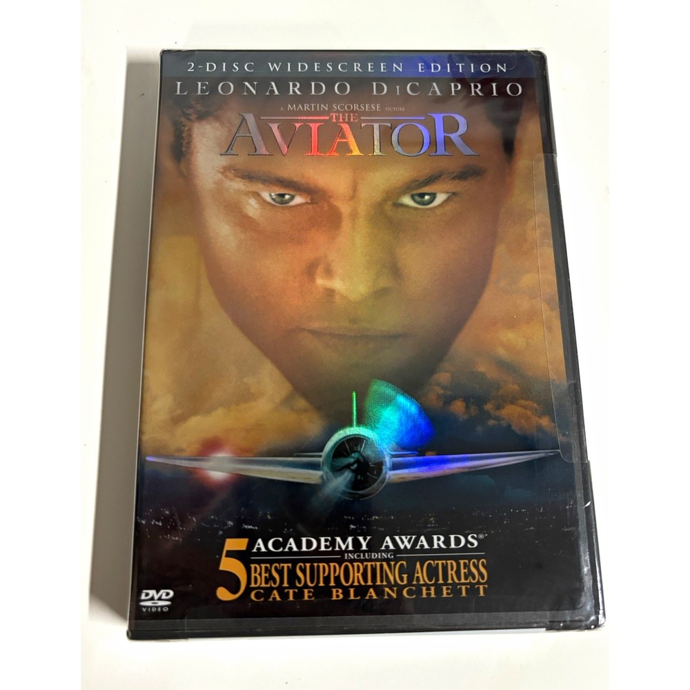 The Aviator DVD Widescreen Leonardo DiCaprio Martin Scorsese NEW SEALED
